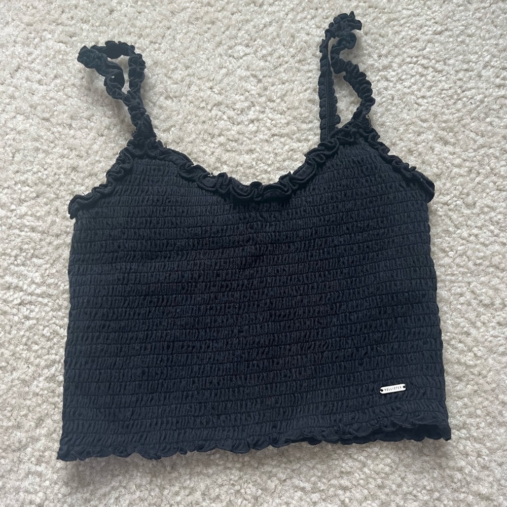 Black Crop Top